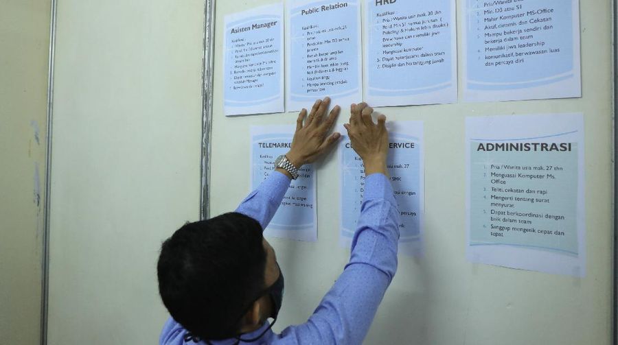 Job Fair 2021 (CNBC Indonesia/Tri Susilo)