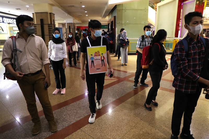 Job Fair 2021 (CNBC Indonesia/Tri Susilo)