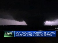 Tornado Hantam Gudang Amazon, 6 Orang Tewas