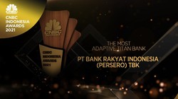 Bank BRI Raih Penghargaan 'The Most Adaptive Titan Bank'