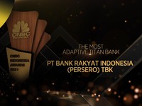 Bank BRI Raih Penghargaan 'The Most Adaptive Titan Bank'