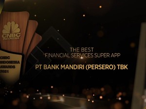 Bank Mandiri Raih 'The Best Financial Services Super App'