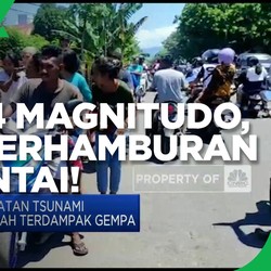 Gempa 7,4 Magnitudo NTT, Warga Berhamburan Jauhi Pantai
