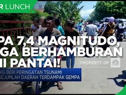 Gempa 7,4 Magnitudo NTT, Warga Berhamburan Jauhi Pantai