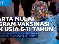 Hari ini, Jakarta Mulai Program Vaksin Anak Usia 6-11 Tahun