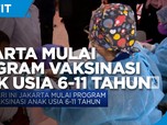 Hari ini, Jakarta Mulai Program Vaksin Anak Usia 6-11 Tahun
