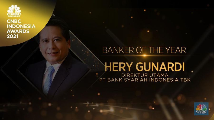 Hery Gunardi Raih Penghargaan ' Banker Of The Year '