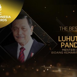 Luhut Binsar Pandjaitan Raih Penghargaan 'The Best Minister'