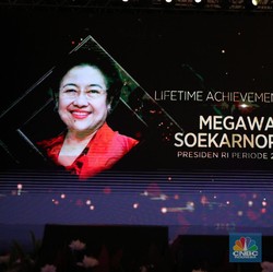 Megawati Soekarnoputri: Terima Kasih CNBC Indonesia