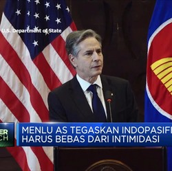Menlu AS Tegaskan Indo-Pasifik Harus Bebas dari Intimidasi