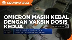 Omicron Disebut Masih Kebal dengan Dua Dosis Vaksin