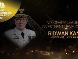 Ridwan Kamil Raih Visionary Leader In Investment Development