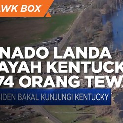 Tornado Landa Wilayah Kentucky AS, 74 Orang Tewas