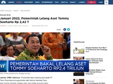 Nunggak BLBI, Pemerintah Bakal Lelang Aset Tomy Soeharto