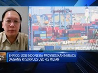 Bank UOB Proyeksi Neraca Dagang November Surplus USD 4,5 M