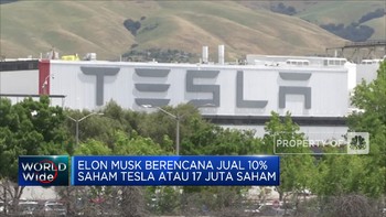 Lagi, Elon Musk Jual Saham Tesla