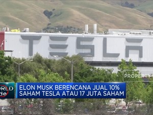 Lagi, Elon Musk Jual Saham Tesla