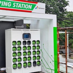 Pertamina Ajak Gojek & Gesits Kembangkan BSS. Apaan Tuh?