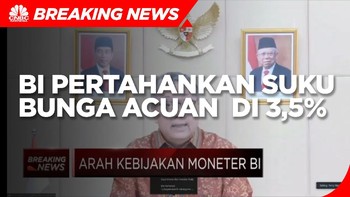 BI Masih Pertahankan Suku Bunga Acuan di 3,5%