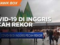 Covid-19 di Inggris Pecah Rekor