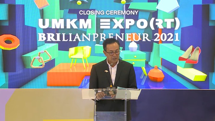 Closing Ceremony UMKM EXPO(RT) BRILianpreneur 2021.