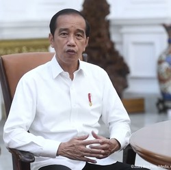 Covid-19 Varian Omicron Masuk RI, Jokowi: Jangan Panik!
