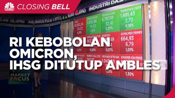 Market Focus: RI Kebobolan Omicron Hingga BI Tahan Suku Bunga