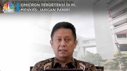 Varian Omicron Terdeteksi di RI, Menkes: Jangan Panik!