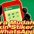 Cara Membuat Stiker WhatsApp Langsung Dalam Aplikasi, Super Gampang
