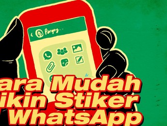 Cara Mudah Bikin Stiker di WhatsApp, Bikin Chat WA Makin Seru