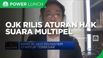 OJK Rilis Aturan Hak Suara Multipel, Startup Ramai IPO Saham?