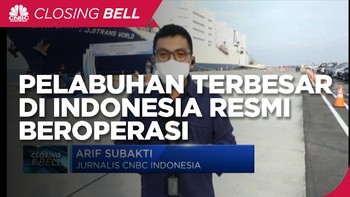 Pelabuhan Terbesar di Indonesia Resmi Beroperasi