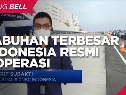 Pelabuhan Terbesar di Indonesia Resmi Beroperasi