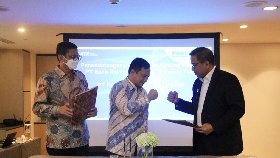 Dukungan funding facility dari BRI ke PNM untuk upaya menurunkan bunga ultra mikro.
