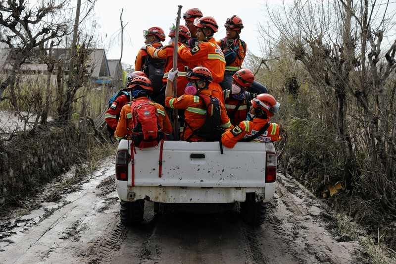 Kondisi terkini Gunung Semeru, Lumajang. (REUTERS/WILLY KURNIAWAN) Kondisi terkini Gunung Semeru, Lumajang. (REUTERS/WILLY KURNIAWAN)