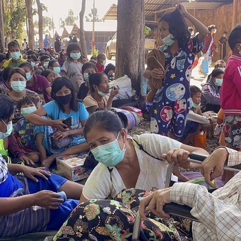 Ratusan Pengungsi Lari ke Thailand Akibat Konflik Myanmar