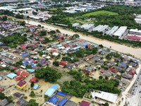Potret Terbaru Banjir Hantam Malaysia, Semua Tenggelam