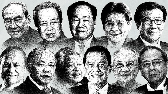 Infografis, 10 Orang Terkaya di Nusantara Infografis, 10 Orang Terkaya di Nusantara