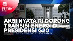 Aksi Nyata RI Dorong Transisi Energi di Presidensi G20