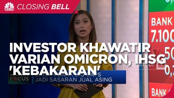 Market Focus: Investor Khawatir Omicron, IHSG 'Kebakaran'