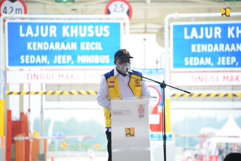 Pengoperasian Jalan Tol Akses Bandara Kertajati. (Dok: Kementerian PUPR) Pengoperasian Jalan Tol Akses Bandara Kertajati. (Dok: Kementerian PUPR)