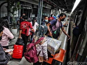 1,48 Juta Tiket Kereta Jarak Jauh Terjual Jelang Mudik Lebaran
