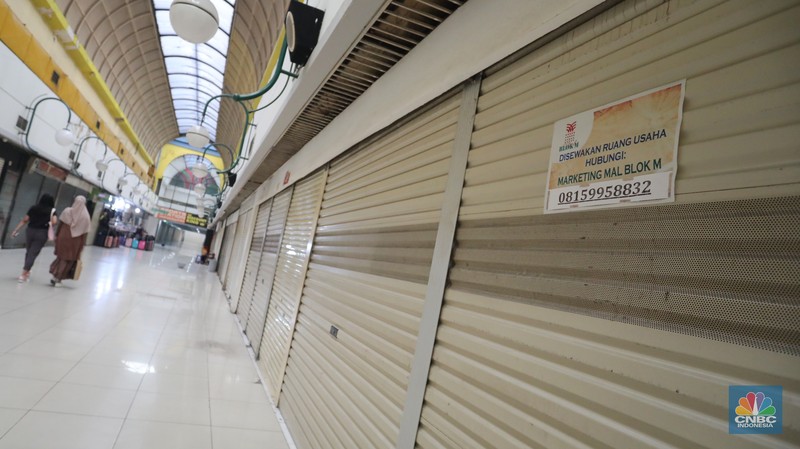 Pasaraya Blok M (CNBC Indonesia/Andrean Kristianto)
