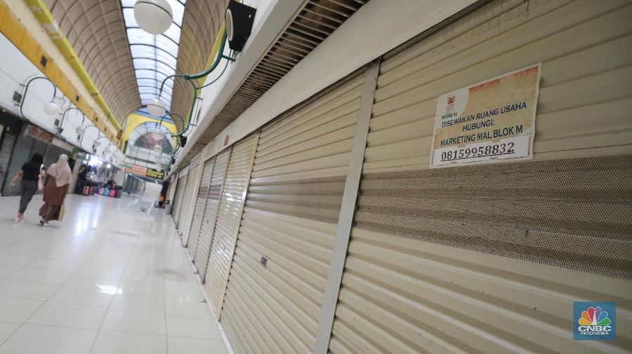 Pasaraya Blok M (CNBC Indonesia/Andrean Kristianto)