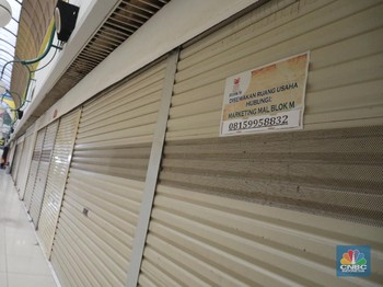 Intip Potret Mal Legendaris Jakarta yang Sepi Bak 'Kuburan'