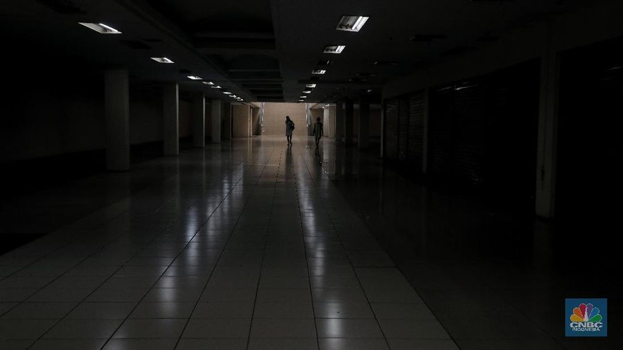 Suasana Blok M mall (CNBC Indonesia/Amndrean Kristianto)