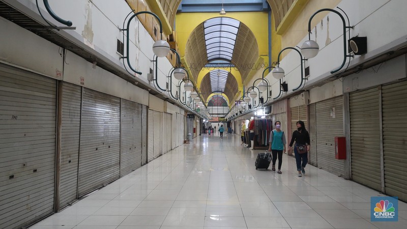 Suasana Blok M mall (CNBC Indonesia/Amndrean Kristianto) Suasana Blok M mall (CNBC Indonesia/Amndrean Kristianto)