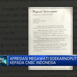 Apresiasi Megawati Soekarnoputri Kepada CNBC Indonesia