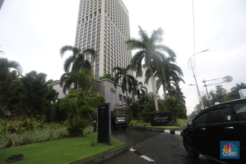 Hotel Mulia Jakarta (CNBC Indonesia/Andrean Kristianto) Hotel Mulia Jakarta (CNBC Indonesia/Andrean Kristianto)
