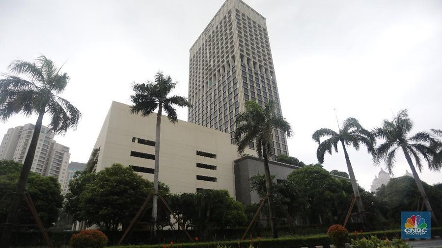 Hotel Fairmont Jakarta (CNBC Indonesia/Andrean Kristianto)